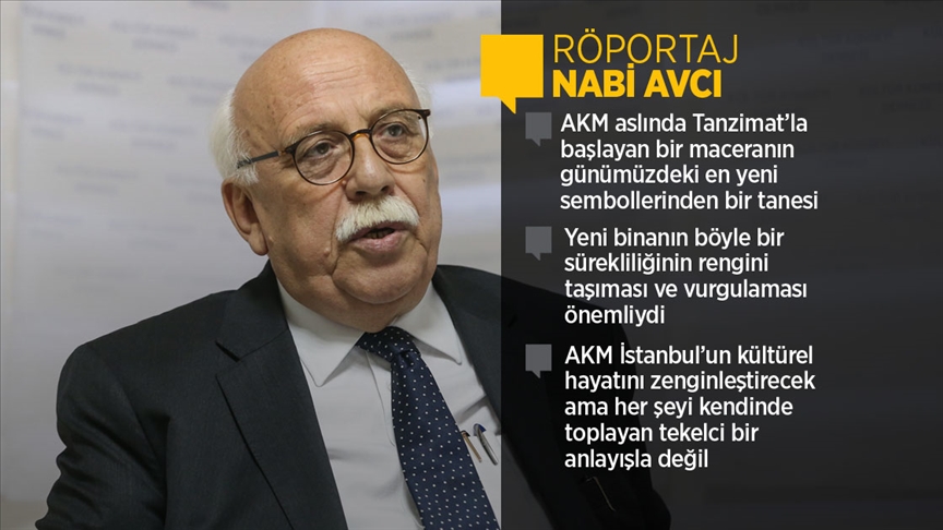  ‘AKM’ye bakınca Edip Cansever’i görüyorum’